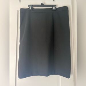 LOFT Classic Black Pencil Skirt